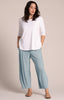 Image of Sympli Narrow Lantern Pant - Stone Blue
