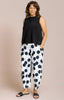 Image of Sympli Narrow Lantern Pant - Spot On Print