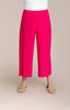 Image of Sympli Side Slit Wide Capri - Hot Pink