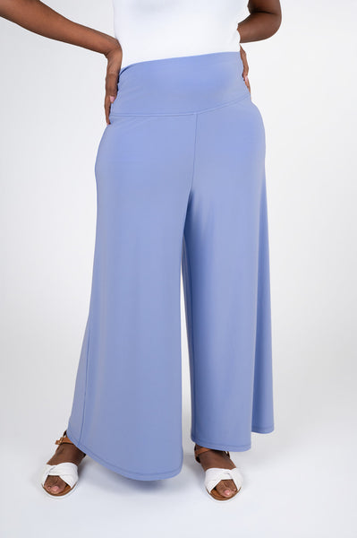 Sympli Trumpet Leg Pant - Jacaranda