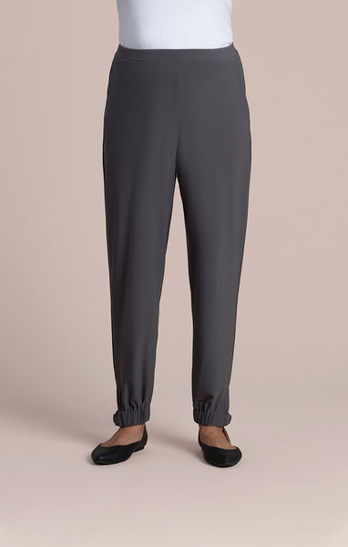 Sympli Echo Narrow Pant - Black Pearl