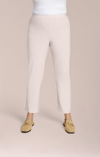 Sympli Narrow Pant Midi - Cashew