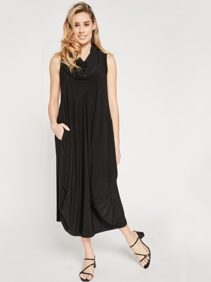 Sympli Sleeveless Dream Dress - Black