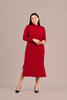 Image of Sympli Echo Dress - Red