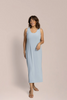 Image of Sympli Go To Sleeveless Dress - Stone Blue