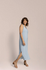 Image of Sympli Go To Sleeveless Dress - Stone Blue