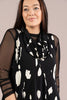 Image of Sympli Nu Sleeveless Dream Dress Print - Cashew Splatter