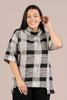 Image of Sympli Cloud Snug As A Bug - Ecru Plaid