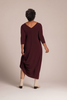 Image of Sympli Drama Dress 3/4 Sleeve - Melange Varsity