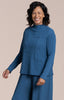 Image of Sympli Pop Collage Top with Contrast - Lake Blue