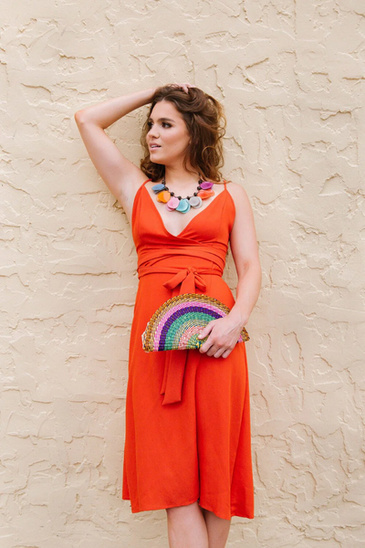 Tagua by Soraya Cedeno Tori Clutch Bag - Multicolor