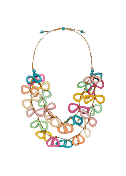 Tagua by Soraya Cedeno Berenice Necklace - Multicolor