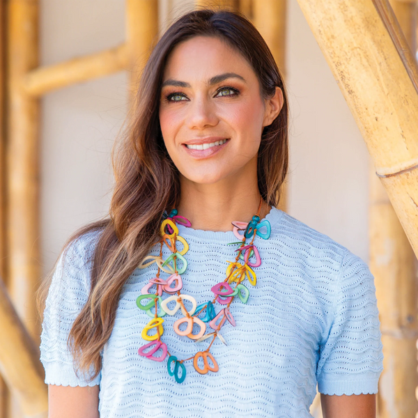 Tagua by Soraya Cedeno Berenice Necklace - Multicolor
