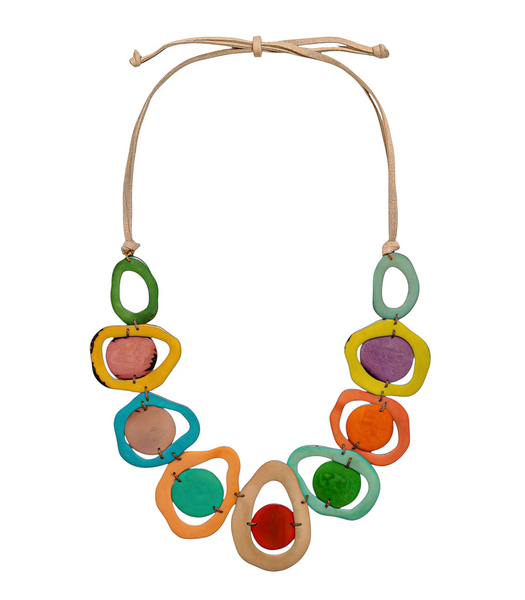 Tagua by Soraya Cedeno Hannah Necklace - Multicolor