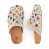 Image of The Sak Hand Crocheted Bolinas Clog - Natural/Multicolor