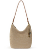 Image of The Sak Hand Crocheted Sequoia Hobo Bag - Bamboo Static
