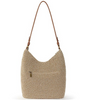 Image of The Sak Hand Crocheted Sequoia Hobo Bag - Bamboo Static