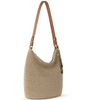 Image of The Sak Hand Crocheted Sequoia Hobo Bag - Bamboo Static