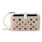 Image of The Sak Hand Crocheted Iris Large Smartphone Crossbody Wallet- Natural/Multicolor