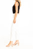 Image of Thin Her Tummy Control Ankle Slit Pant - Ivory