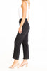 Image of Thin Her Tummy Control Ankle Slit Pant - Black