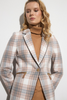 Image of Tinta & Bariloche Lacipo Plaid Wool Blend Blazer - Camel