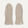 Image of UGG® Chunky Rib Knit Mitten - Light Grey