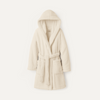 Image of UGG Aarti Hooded Fleece Robe - Cream