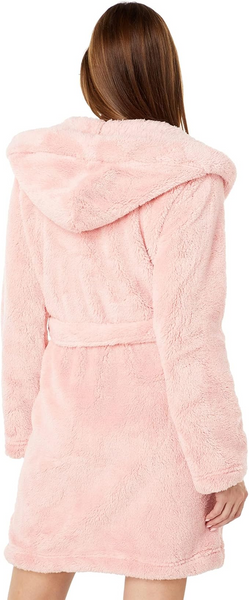 UGG Aarti Hooded Fleece Robe - Soft Kiss