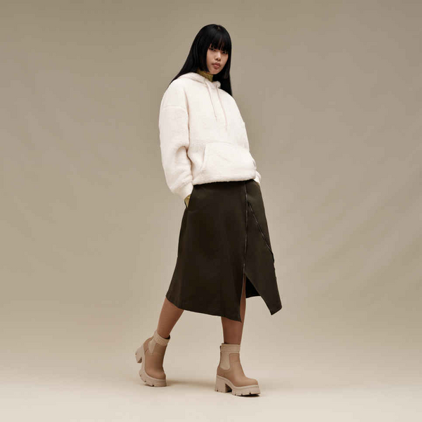 UGG Loyra Sherpa Hoodie - Cream