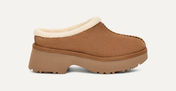 UGG® New Heights Cozy Clog - Chestnut