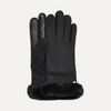 Image of UGG® Sheepskin Seamed Gloves - Black