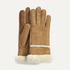 Image of UGG® Sheepskin Seamed Gloves - Chestnut