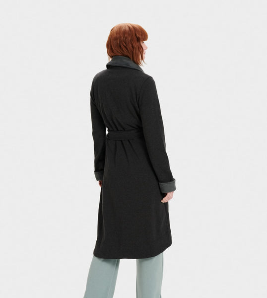 UGG® Duffield II Robe - Black Bear Heather