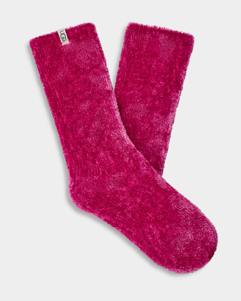 UGG® Leda Cozy Crew Sock - Solferino Pink