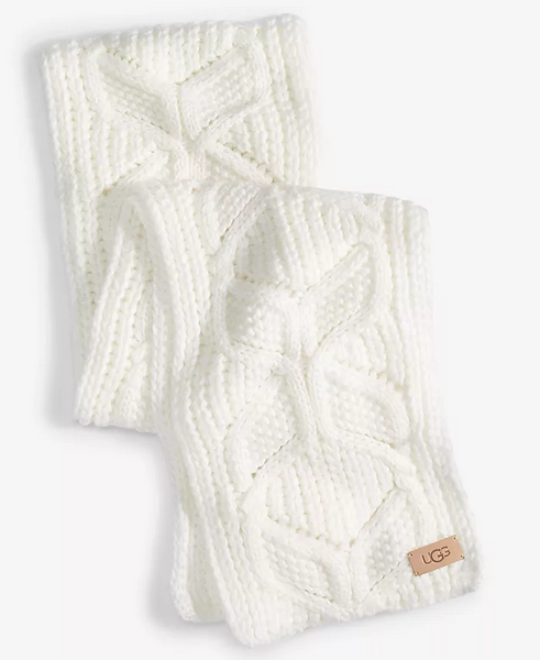 UGG® Cable Knit Scarf - Nimbus