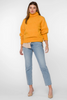 Image of Velvet Heart Tillie Turtleneck Drop Shoulder Sweater - Marled Orange