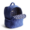 Image of Vera Bradley Bancroft Backpack in Nylon - Deep Ultramarine