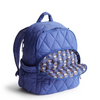 Image of Vera Bradley Bancroft Backpack in Nylon - Deep Ultramarine