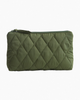 Image of Vera Bradley Medium Pouch in Nylon - Bronze Green