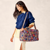 Image of Vera Bradley Miramar Weekender in Cotton Gabardine - Colorful Bouquet