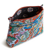 Image of Vera Bradley Original Hipster in Cotton Gabardine - Flowers & Feathers