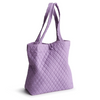 Image of Vera Bradley Small Original Tote in Cotton Gabardine - Purple Rhapsody