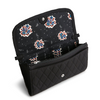 Image of Vera Bradley Wildwood Wallet Crossbody in Cotton Gabardine - Moonless Night