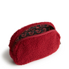 Image of Vera Bradley Woodward Small Belt Bag in Sherpa - Tibetan Red