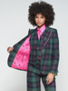 Image of Vilagallo Hillary Tartan Blazer - Multi