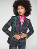 Image of Vilagallo Hillary Tartan Blazer - Multi