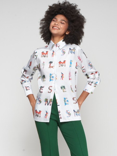 Vilagallo Mariela “Smile” Shirt - Multi