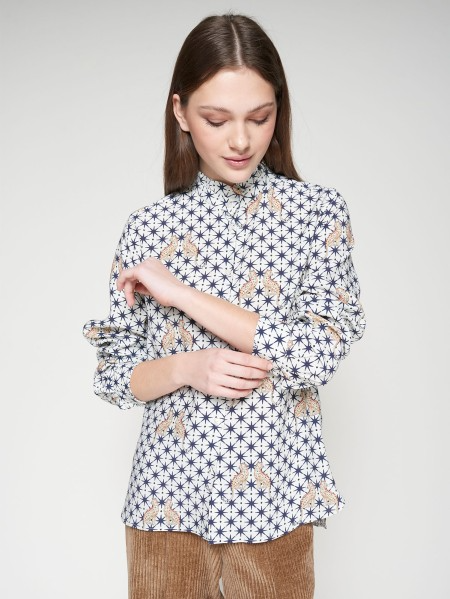 Vilagallo Andy Leopard & Stars Shirt - Multi