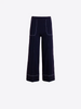 Image of Vilagallo Bettina Wide Leg Trouser - Navy